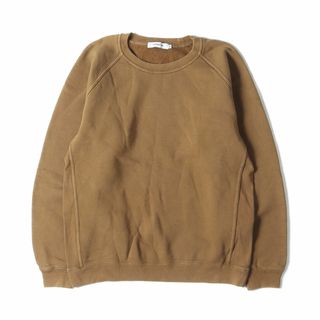 ノンネイティブ(nonnative)のNONNATIVE ノンネイティブ スウェット サイズ:1 17AW オーバーダイ加工 クルーネック スウェットシャツ COACH CREW PULLOVER COTTON SWEAT NN-C3202 トップス トレーナー プルオーバー 裏起毛 ダークベージュ 日本製【メンズ】【中古】(スウェット)