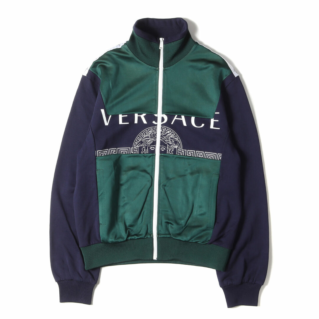 62 VERSACE ヴェルサーチ グレカ ジャージ ジャケット | nate-hospital.com