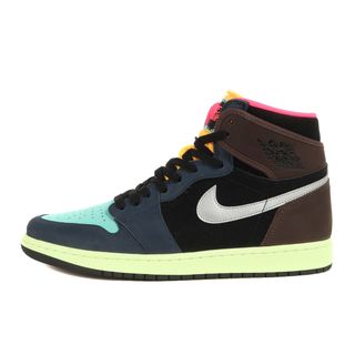 ナイキ(NIKE)の新品 NIKE ナイキ サイズ:28.5cm AIR JORDAN 1 RETRO HIGH OG BAROQUE BROWN (555088-201) エアジョーダン1 レトロ ハイ バロックブラウン レーサーピンク US10.5 ハイカット スニーカー シューズ 靴【メンズ】(スニーカー)