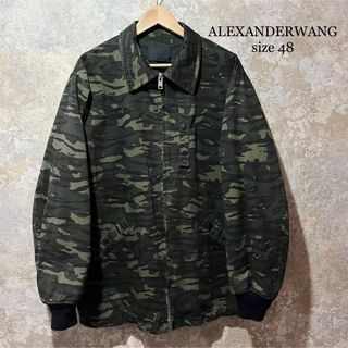 アレキサンダーワン(Alexander Wang)のALEXANDERWANG アレキサンダーワン カモフラ ボンバージャケット(ブルゾン)