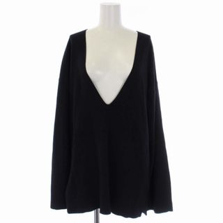 トゥデイフル(TODAYFUL)のトゥデイフル Washed Vneck Knit ニット セーター 長袖 F 黒(ニット/セーター)