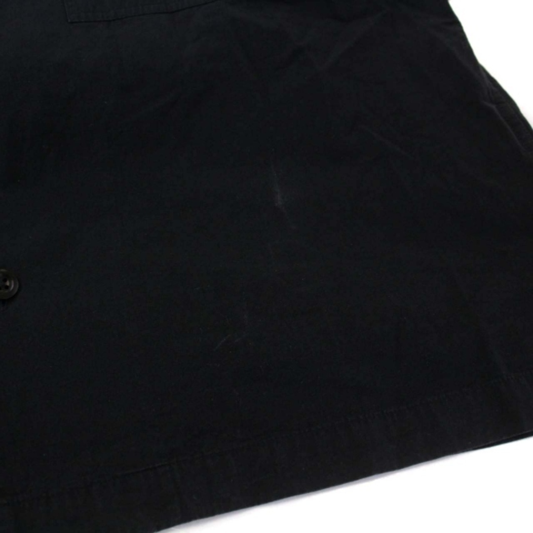 MHL. 23SS コットンリネン オープンカラーシャツ 半袖 M 黒の通販 by