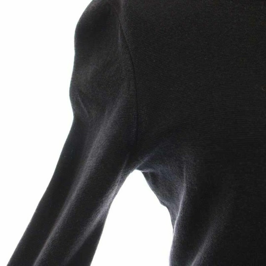M'S GRACY(エムズグレイシー)のエムズグレイシー ニット カットソー リボン 長袖 38 M 黒 レディースのトップス(ニット/セーター)の商品写真