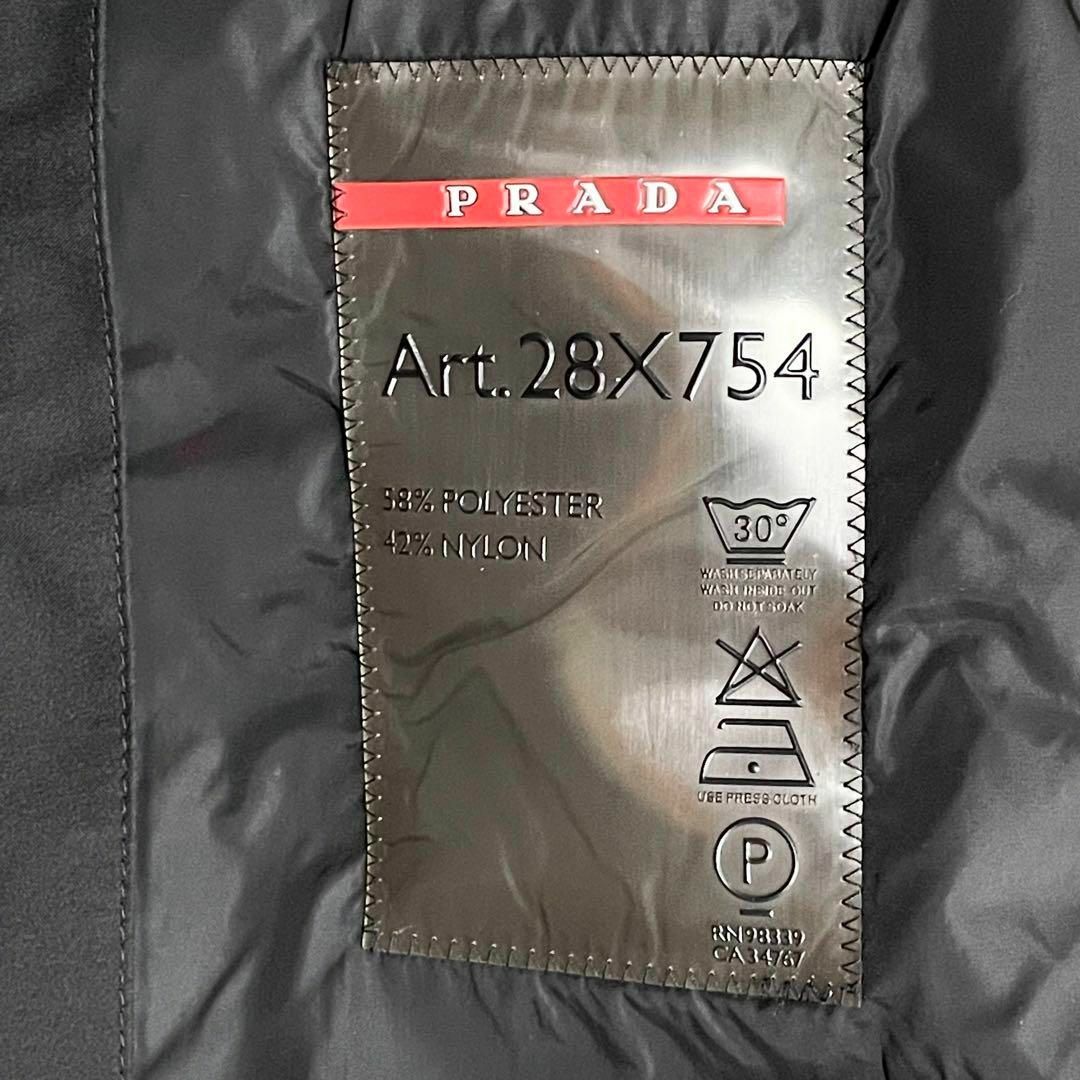 PRADA(プラダ)の【美品✨】プラダスポーツ☆トレンチコート☆Mサイズ☆黒☆GORE-TEX☆ベルト レディースのジャケット/アウター(トレンチコート)の商品写真