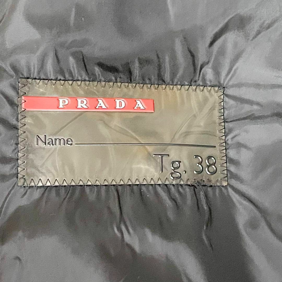 PRADA(プラダ)の【美品✨】プラダスポーツ☆トレンチコート☆Mサイズ☆黒☆GORE-TEX☆ベルト レディースのジャケット/アウター(トレンチコート)の商品写真