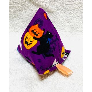 ハロウィンテトラ（オレンジとムラサキ）(猫)