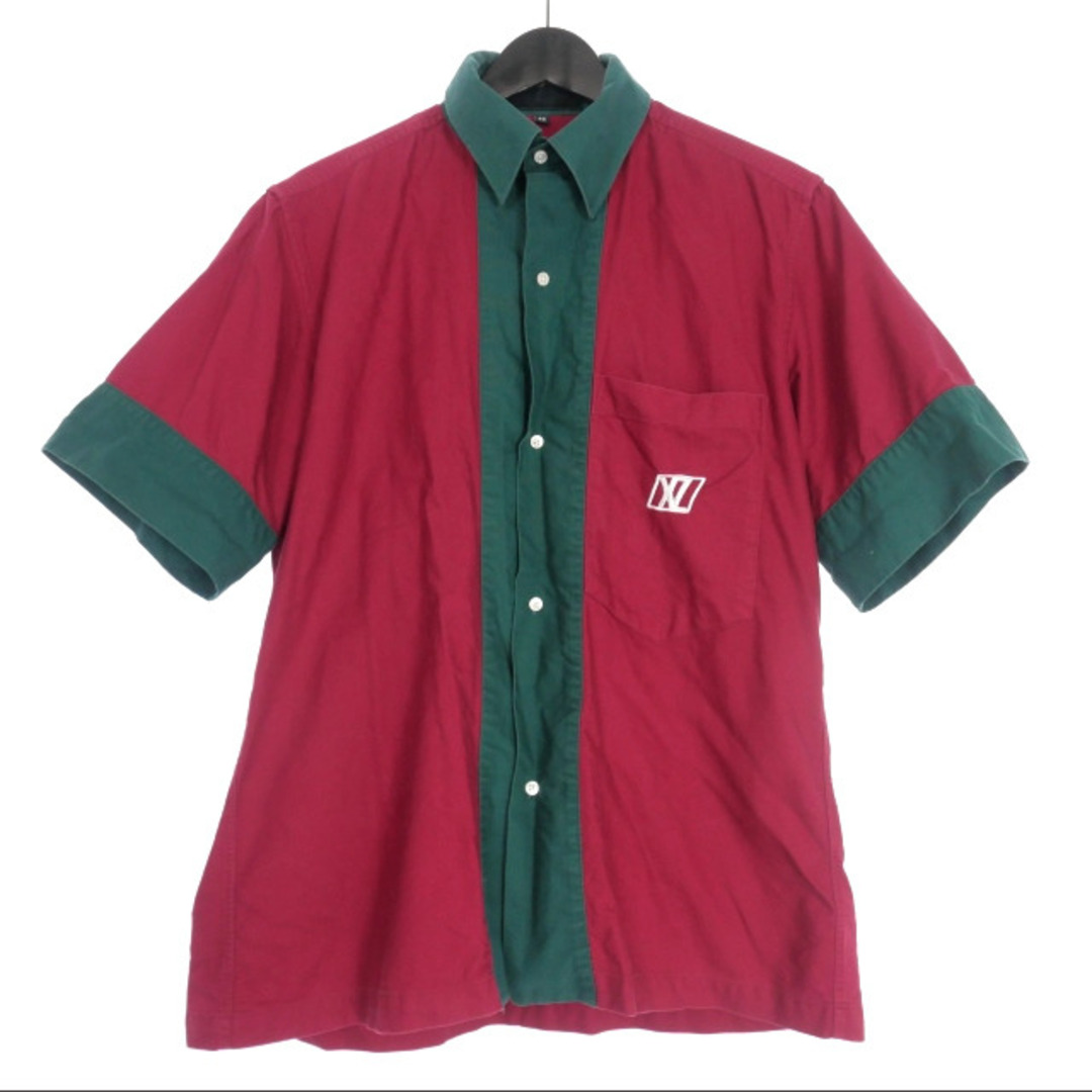other(アザー)のザンダーゾウ XANDER ZHOU カラーブロックシャツ トップス 半袖 48 メンズのトップス(シャツ)の商品写真