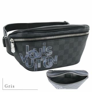 ルイヴィトン(LOUIS VUITTON)のルイヴィトン バムバッグ メンズ ショルダーバッグ ウエストポーチ ボディバッグ グリ グレー 未使用 7174(ウエストポーチ)