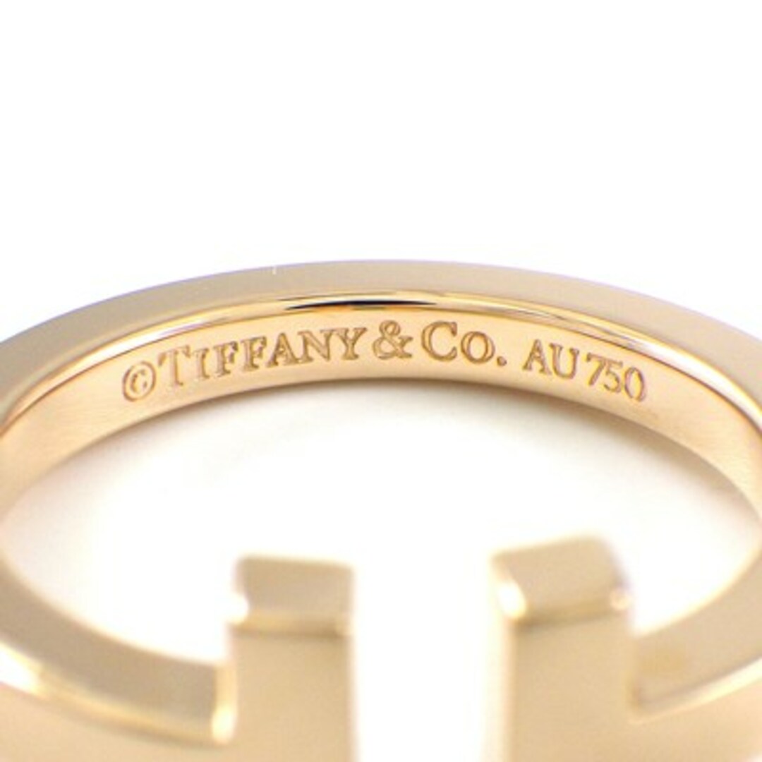 Tiffany & Co.(ティファニー)のティファニー Tiffany & Co. リング T スクエア 60147408 K18PG 14号 【中古】 レディースのアクセサリー(リング(指輪))の商品写真