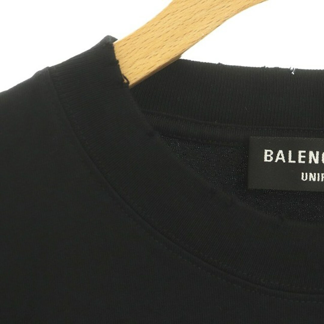 Balenciaga(バレンシアガ)のバレンシアガ FREE Tシャツ カットソー  XS 黒 ブラック ■SH メンズのトップス(Tシャツ/カットソー(半袖/袖なし))の商品写真