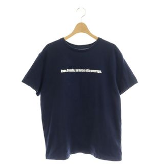 マイストラーダ(Mystrada)のマイストラーダ 22SS ナンバープリントTシャツ カットソー 半袖 紺 白(カットソー(半袖/袖なし))