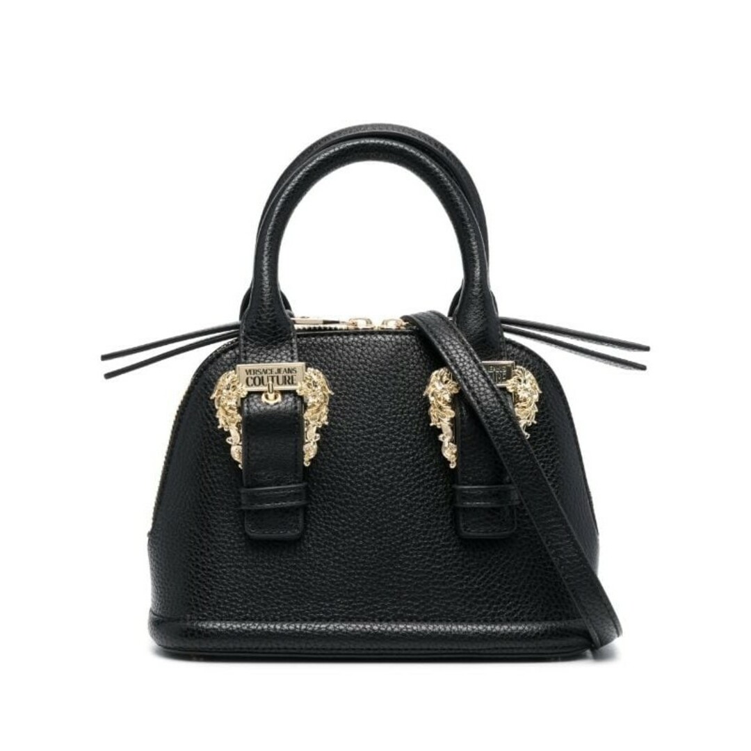 VERSACE JEANS COUTURE ハンドバッグ ブラック VERSACE JEANS COUTURE ハンドバッグ ブラック