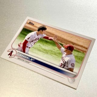 メジャーリーグベースボール(MLB)の大谷翔平 マイクトラウト トラウタニ topps カード #159(シングルカード)