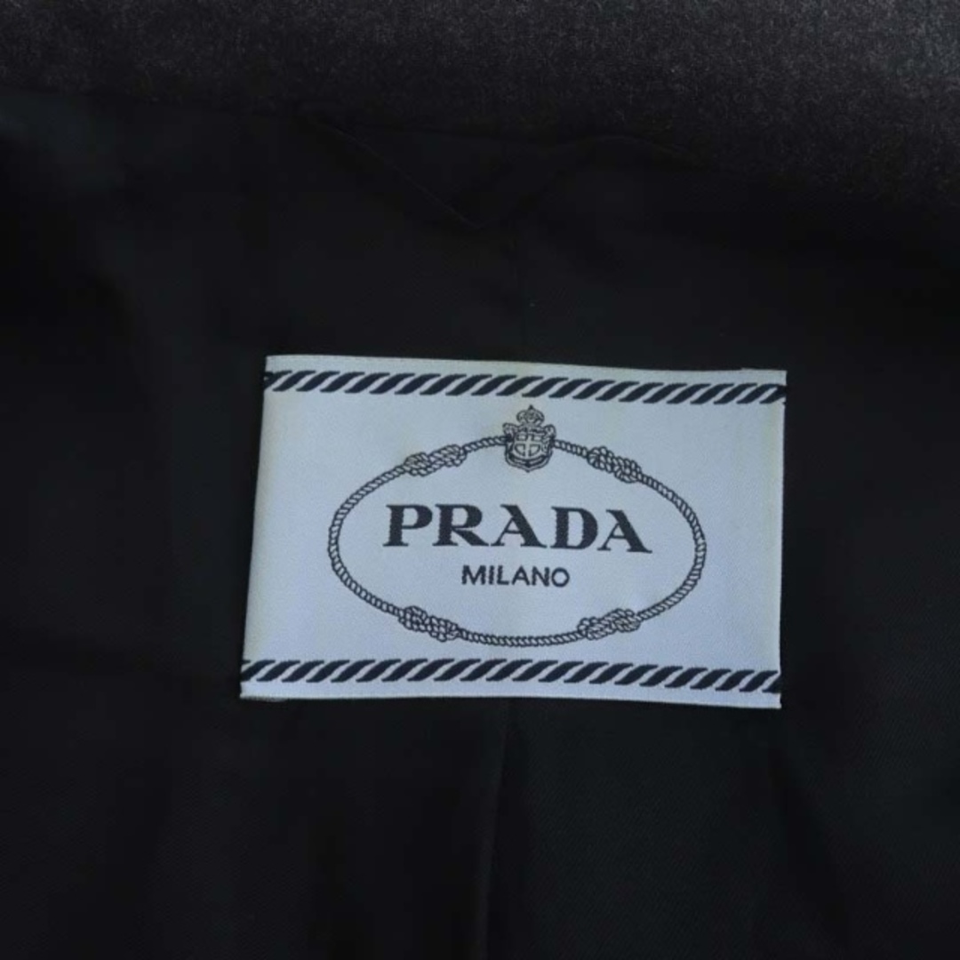 PRADA(プラダ)のプラダ セットアップ 上下 ウール 丸襟ジャケット 総裏地 プリーツスカート レディースのジャケット/アウター(その他)の商品写真