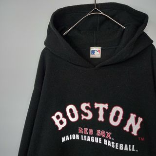 USA MLBヤンキース ジップアップパーカー 黒 XL 刺繍 スウェット