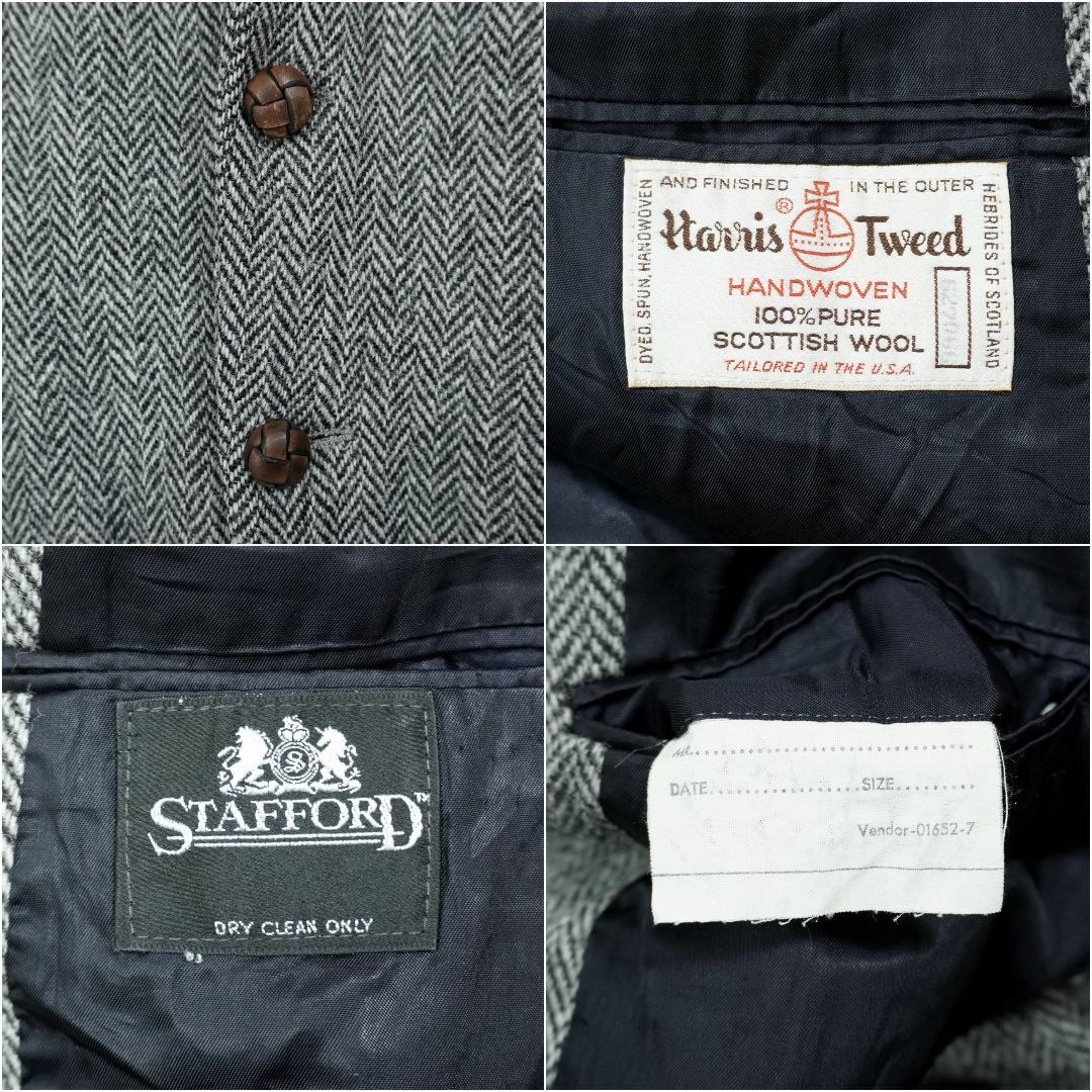 Harris Tweed Jacket 1980s 1990s 304141