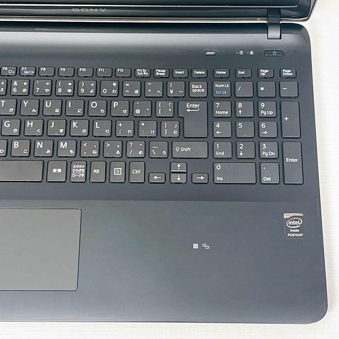 SONY - 人気✨初心者すぐ使える設定済オフィスカメラ付✨薄型黒VAIO
