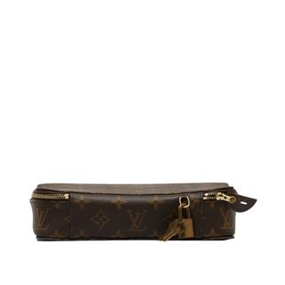 ヴィトン(LOUIS VUITTON) モノグラム ポーチ(レディース)(ブラック