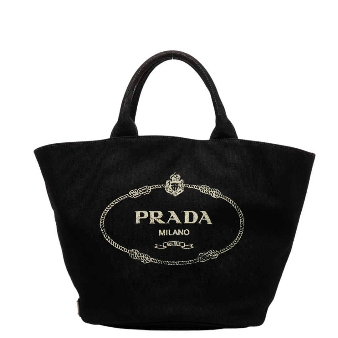 PRADA - プラダ カナパ バケツ型 シルバー金具 ハンドバッグ トート