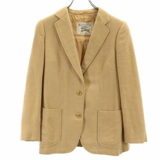 バーバリー(BURBERRY)のバーバリーズ 90s 英国製 オールド テーラードジャケット ブラウン Burberrys レディース 古着 【231117】(テーラードジャケット)