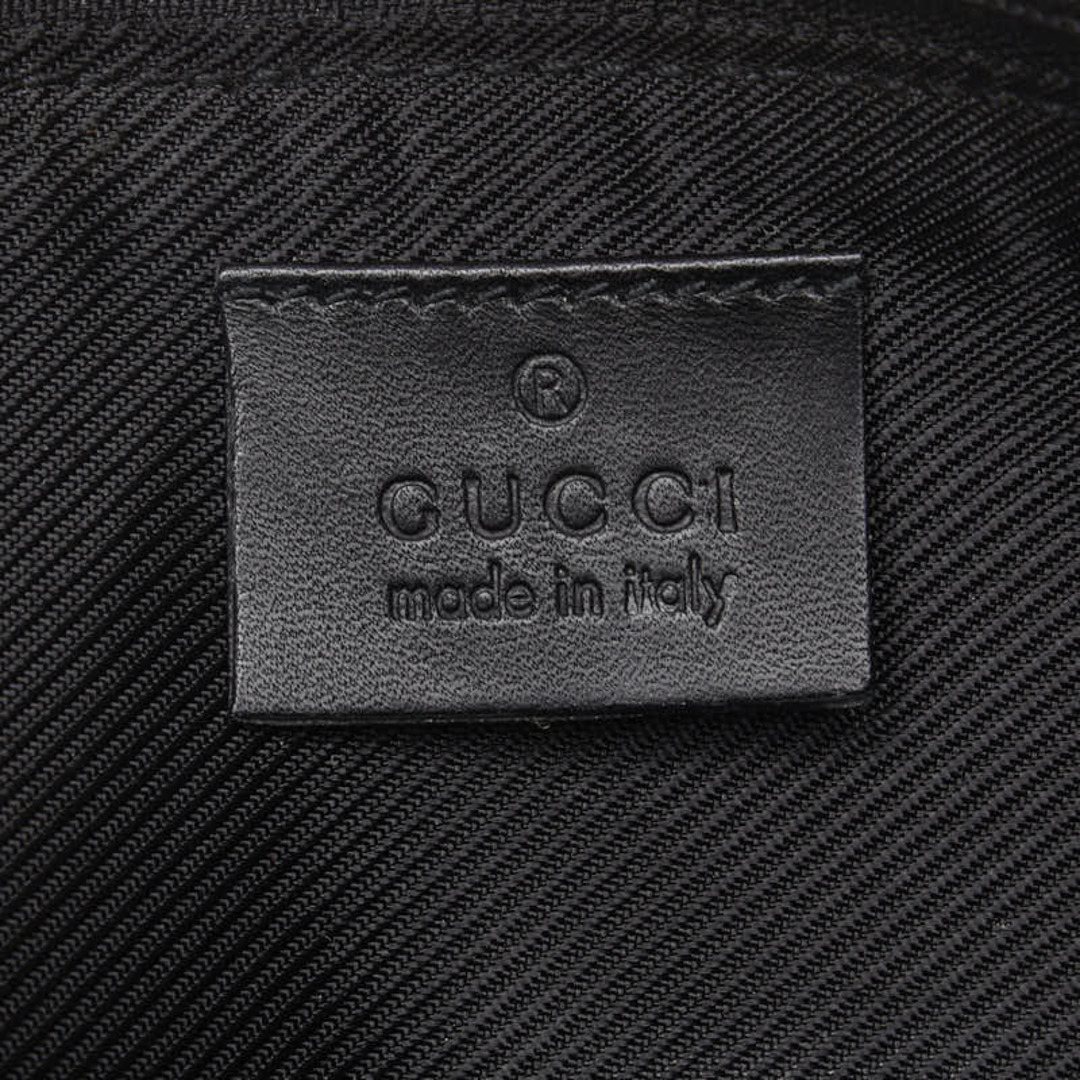Gucci - グッチ GGキャンバス ロゴプレート アクセサリーポーチ
