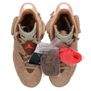 ナイキ ×トラヴィススコット/Travis Scott AIR JORDAN 6 SP BRITISH KHAKI DH0690-200 エアジョーダン6ブリティッシュカーキスニーカー  メンズ 26.5cm