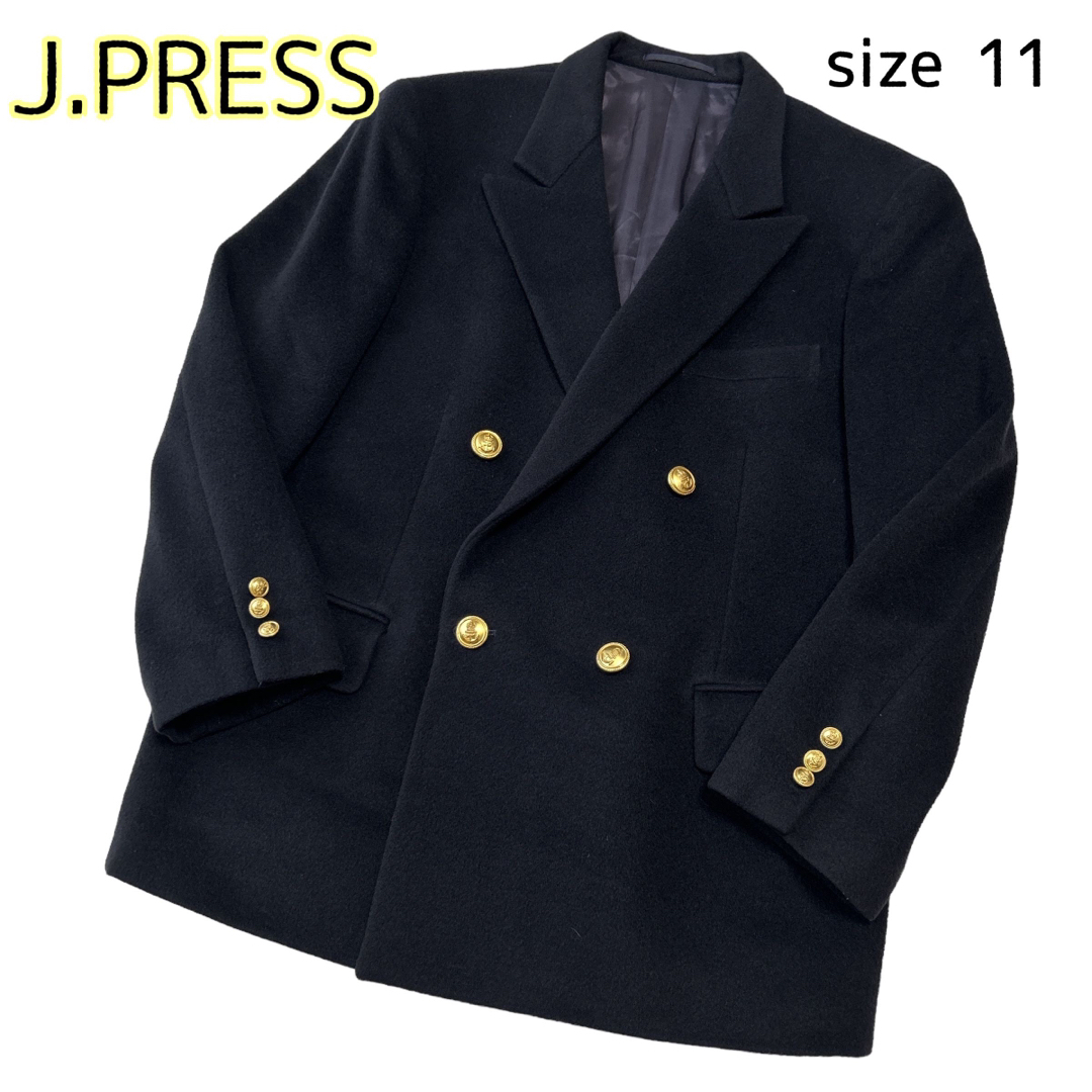 J.PRESS - 【美品】ジェイプレス ウール 紺ブレ 金ボタン ジャケット