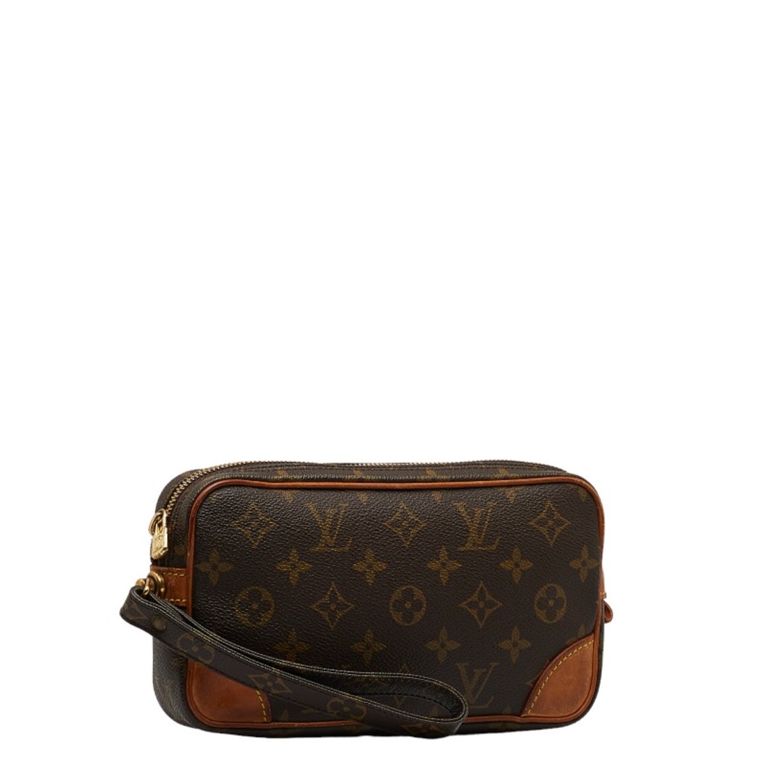 ルイ ヴィトン モノグラム マルリードラゴンヌPM セカンドバッグ クラッチバッグ M51827 PVC レディース LOUIS VUITTON  【222-25568】