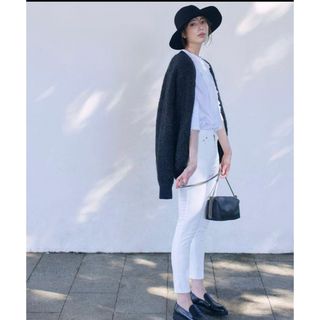 ニジュウサンク(23区)の23区DENIM スキニー パンツ ホワイト(デニム/ジーンズ)