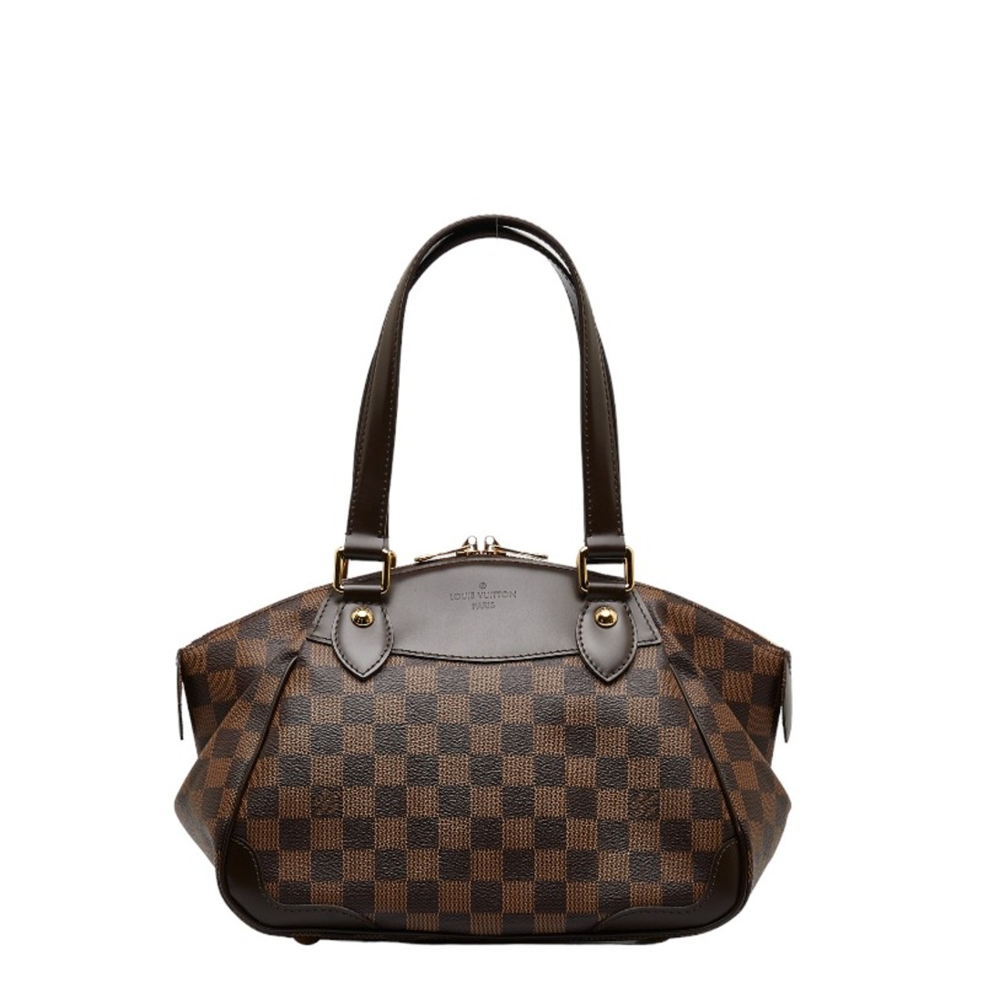 美品 ルイ ヴィトン ダミエ ヴェローナPM ハンドバッグ N41117 PVC レディース LOUIS VUITTON 【219-25991】