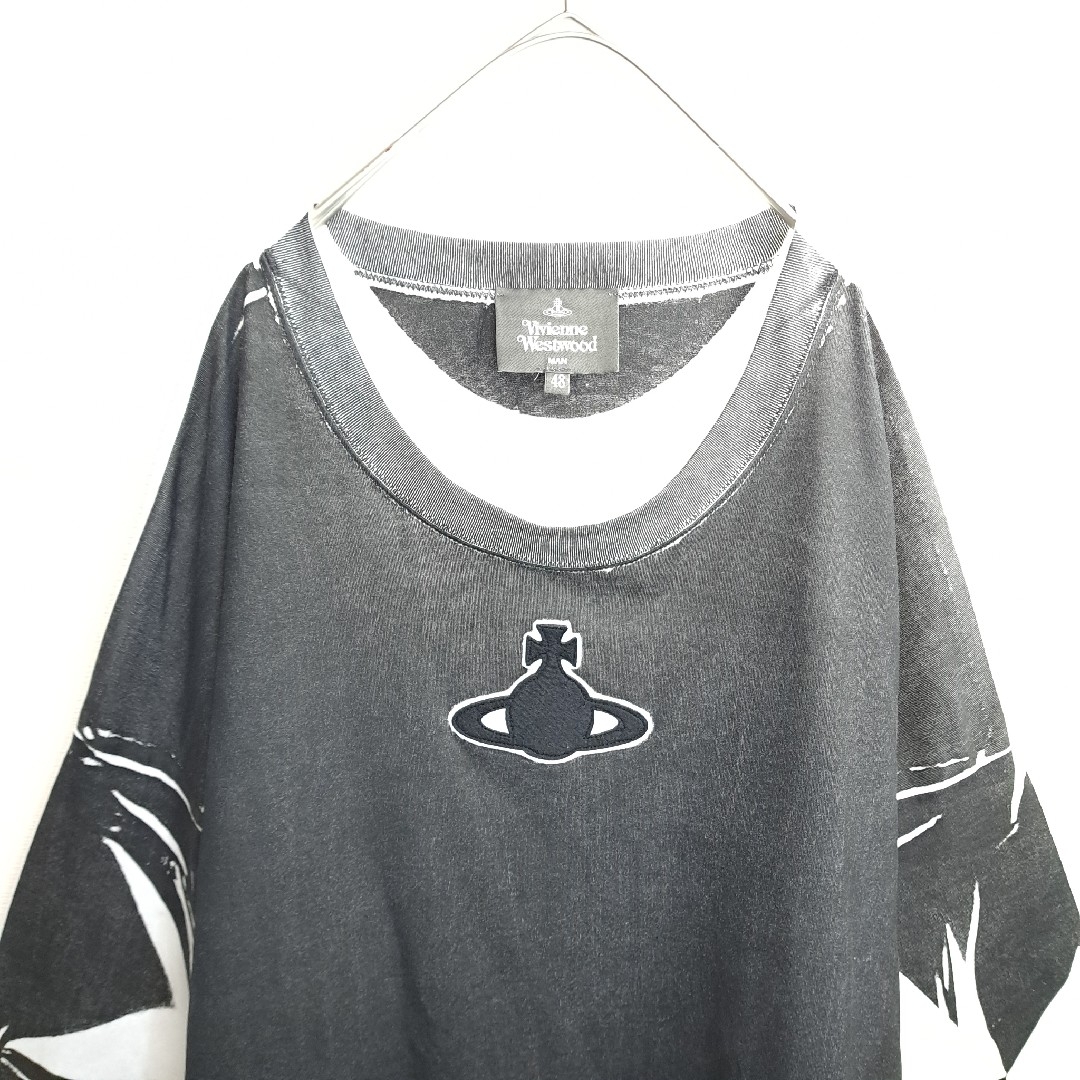 【美品/定価22000】ヴィヴィアンウエストウッドマン 長袖Tシャツ オーブ L
