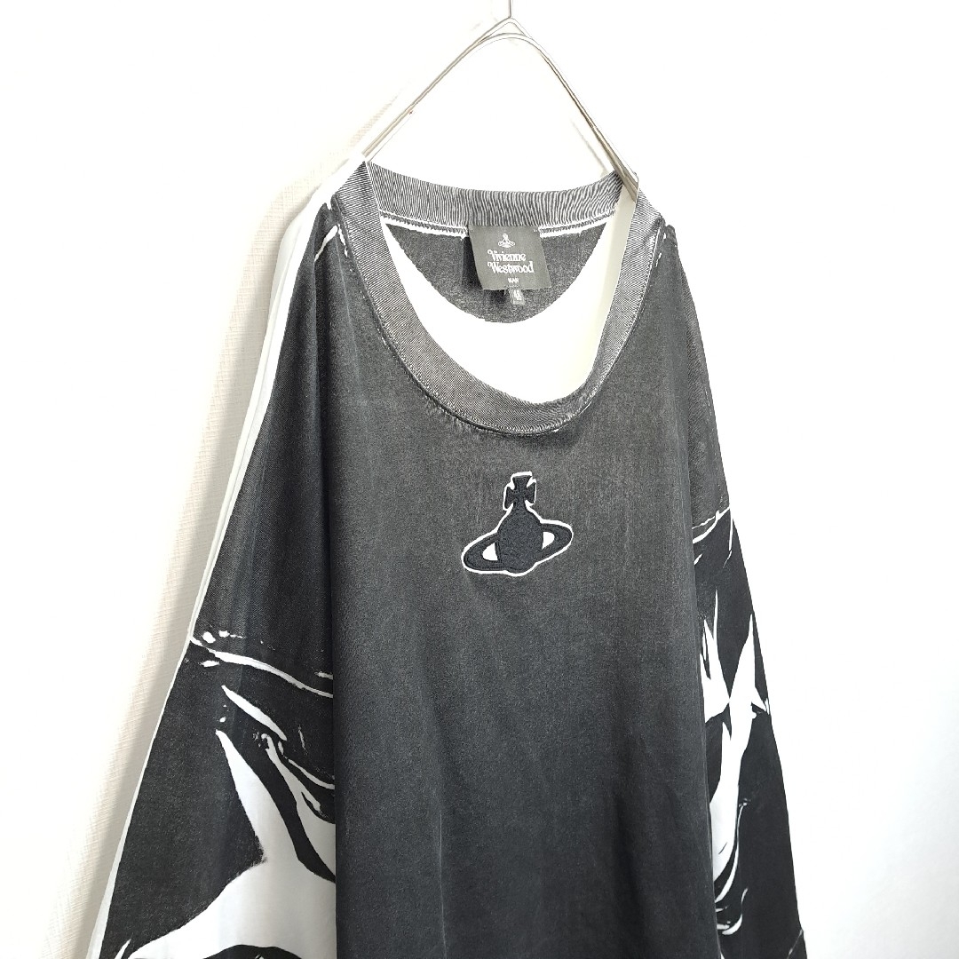 【美品/定価22000】ヴィヴィアンウエストウッドマン 長袖Tシャツ オーブ L