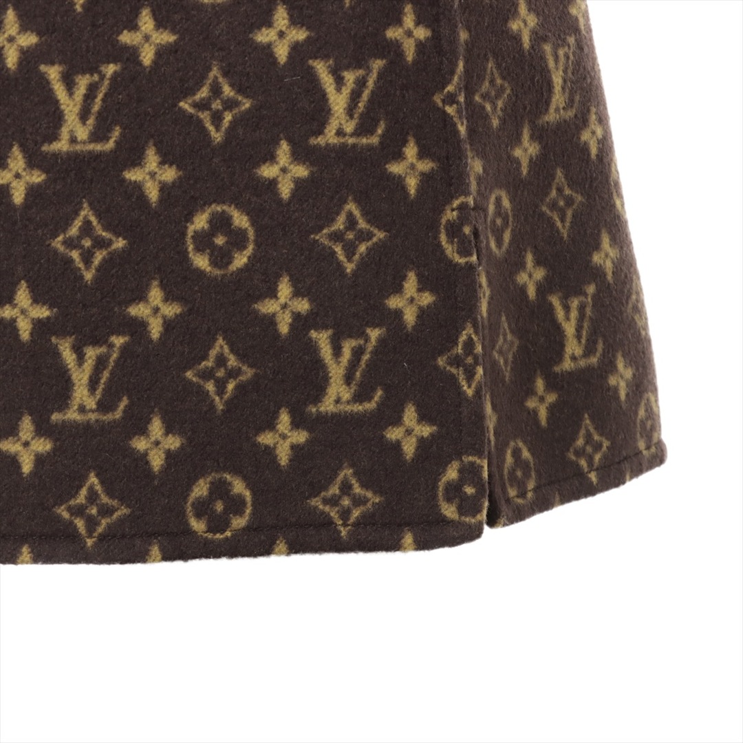 LOUIS VUITTON(ルイヴィトン)のヴィトン  ウール×シルク 34 ブラウン レディース スカート レディースのスカート(その他)の商品写真