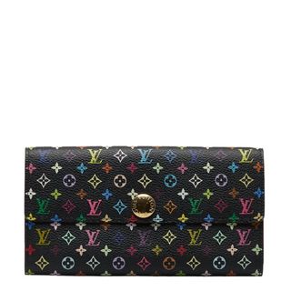 ヴィトン(LOUIS VUITTON) マルチカラー 財布(レディース)（ブラック