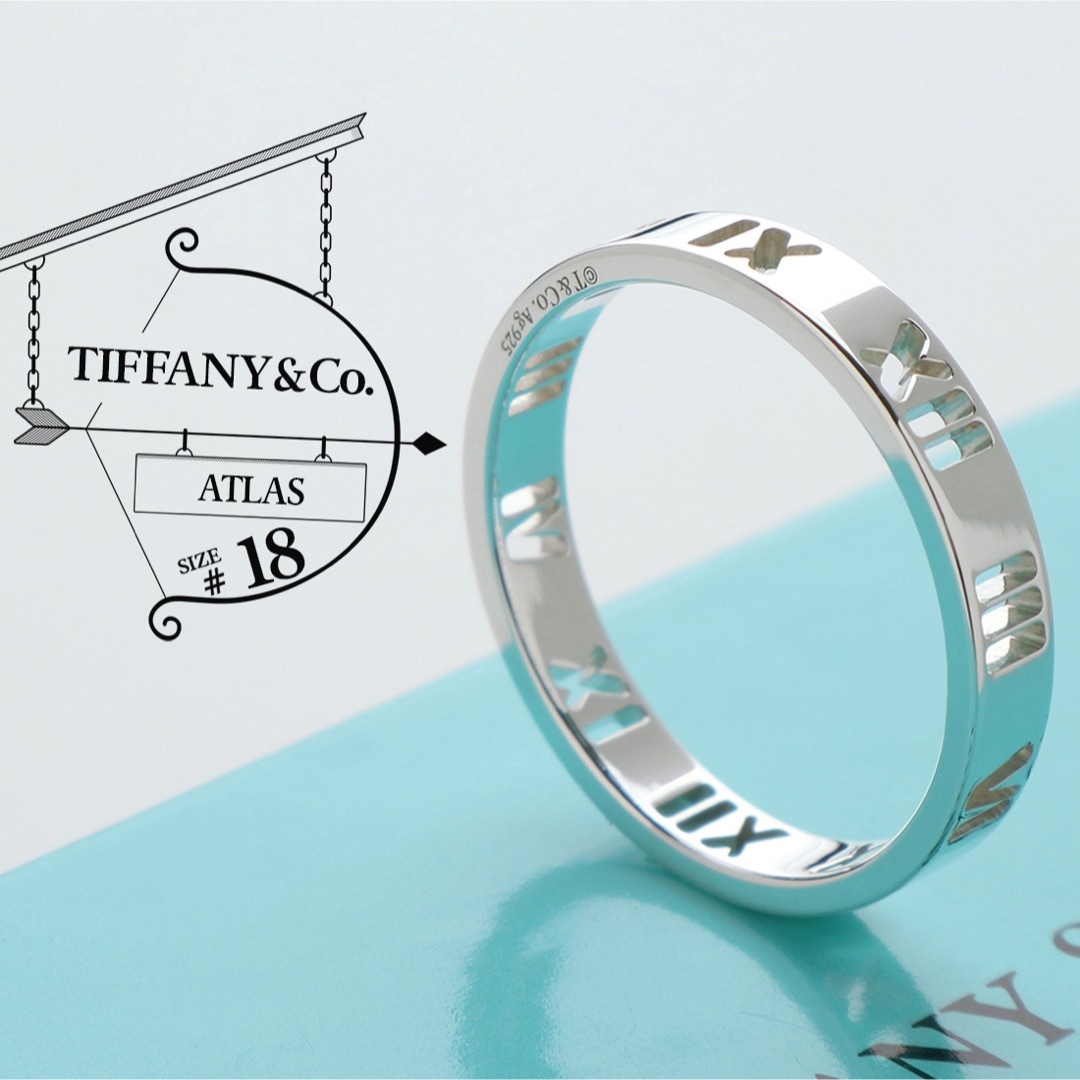 Tiffany & Co. - 極美品 TIFFANY ティファニー アトラス オープン