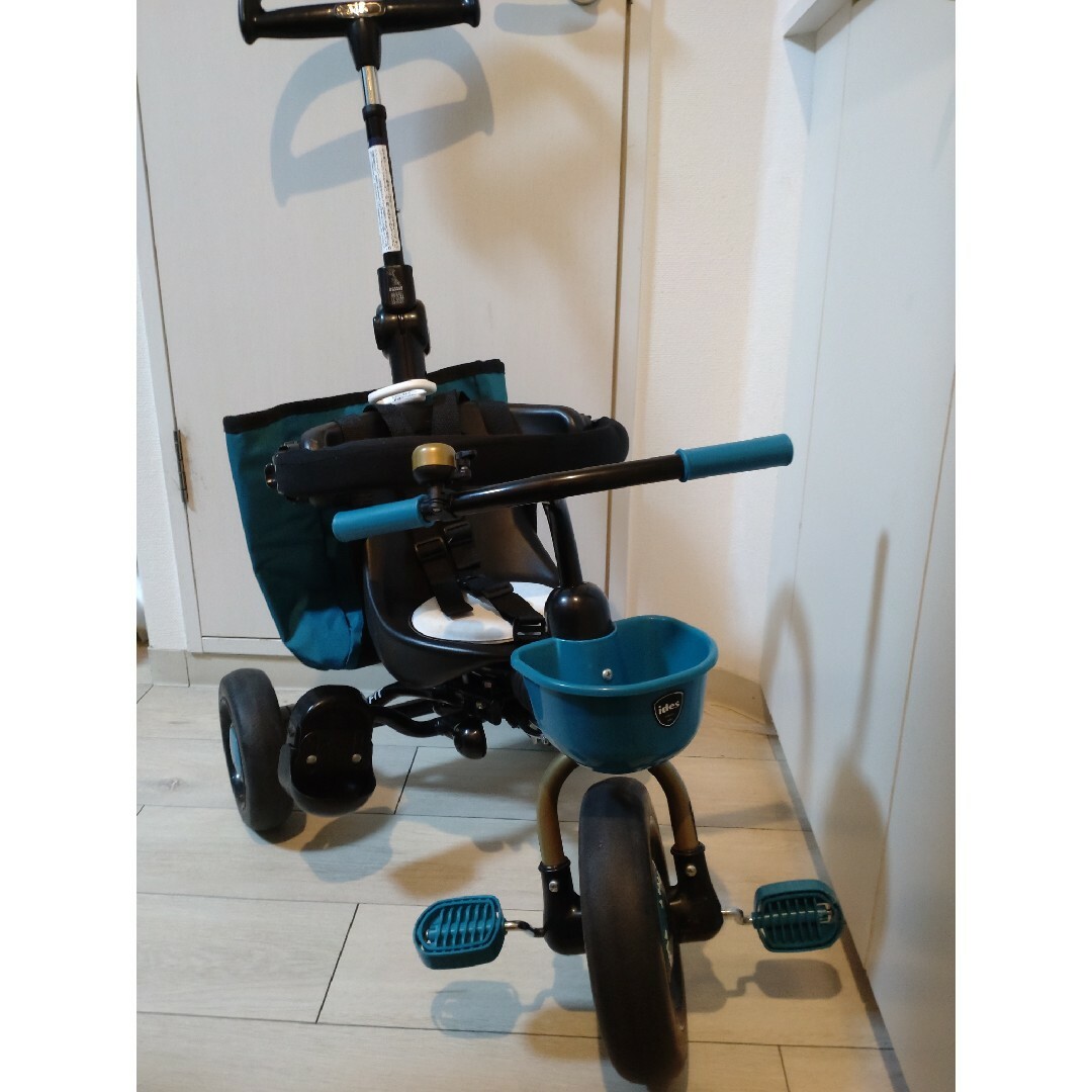アイデス(Ides) コンポフィット2 ターコイズブルー三輪車 - 三輪車