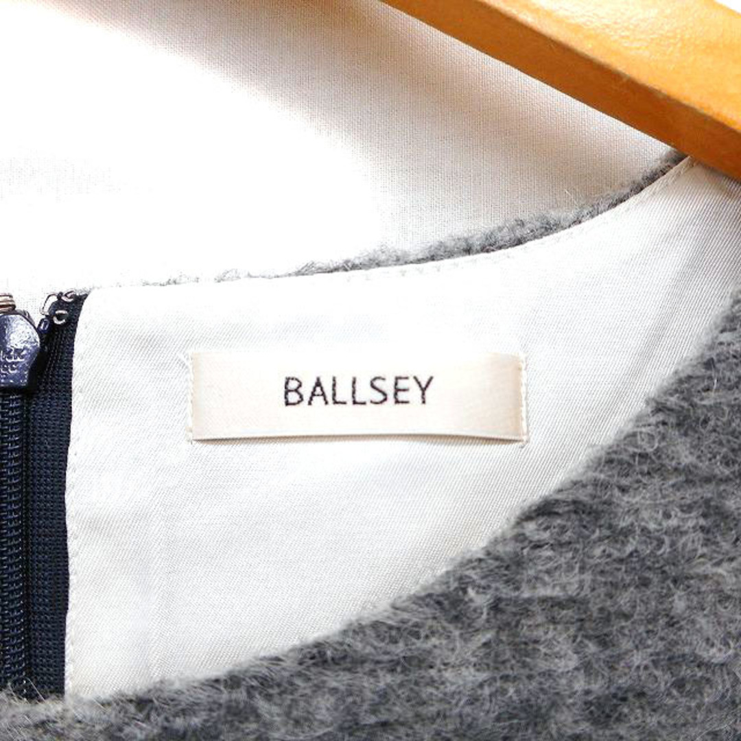 Ballsey(ボールジィ)のボールジー トゥモローランド カットソー ニット モヘヤ混 ウール混 クロップド レディースのトップス(その他)の商品写真