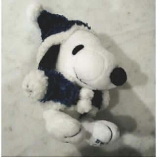 スヌーピー(SNOOPY)の【新品】BLUE SANTA CLAUS SNOOPY KEY CHAIN 💙(キャラクターグッズ)