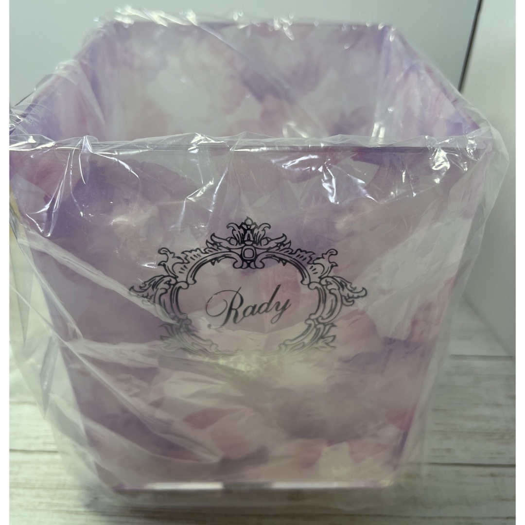 Rady - rady アイリスフラワー マルチ ボックス Lサイズ 収納 Rady - rady アイリスフラワー マルチ ボックス Lサイズ 収納