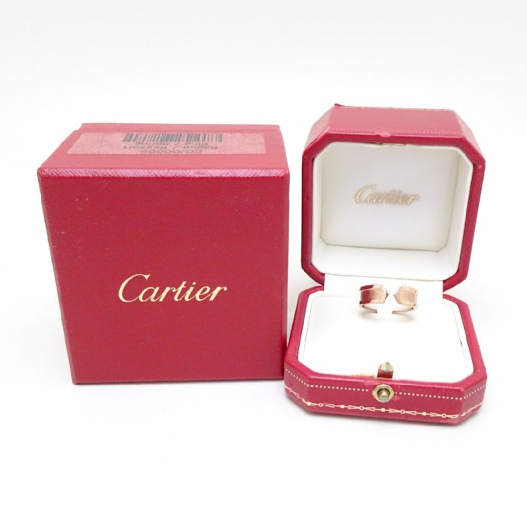 Cartier(カルティエ)のCARTIER カルティエ C2 リング 指輪 #55 14.5号 K18PG ピンクゴールド/290753【中古】【BJ】 レディースのアクセサリー(リング(指輪))の商品写真