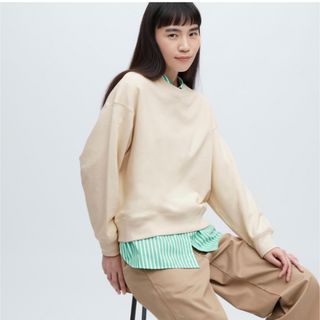 ユニクロ(UNIQLO)のユニクロ◆スウェットクルーネックシャツ（長袖）(トレーナー/スウェット)