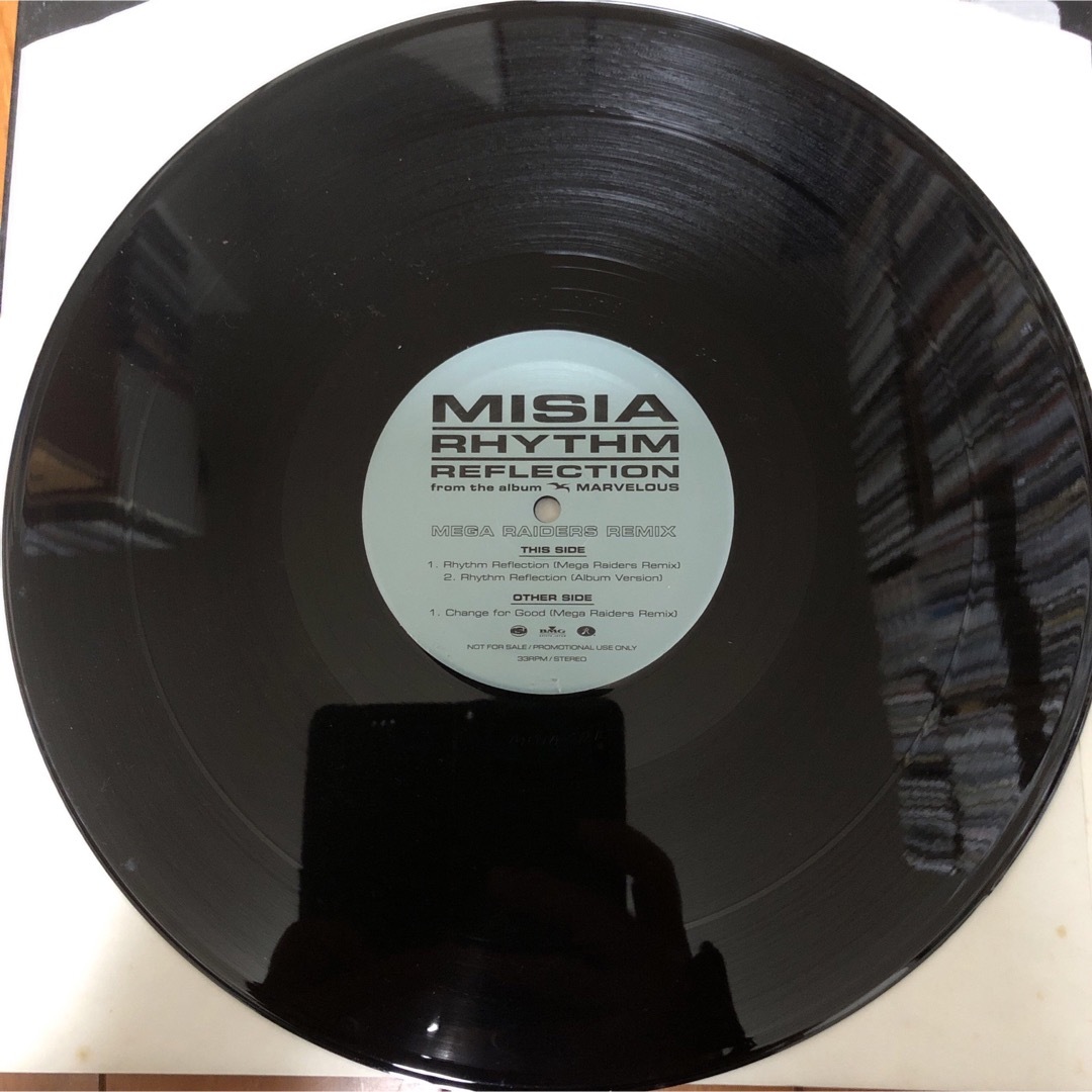 Misia / Rhythm Reflection 12'' プロモレコード エンタメ/ホビーのCD(R&B/ソウル)の商品写真