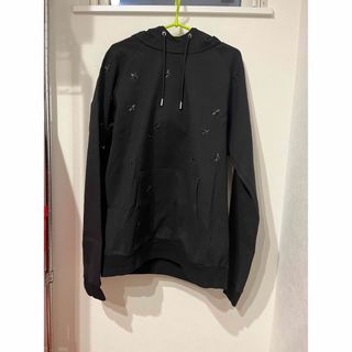 ディオールオム(DIOR HOMME)のきらひめげだま様専用DiorディオールbeeビジュープルオーバーパーカーXL(パーカー)