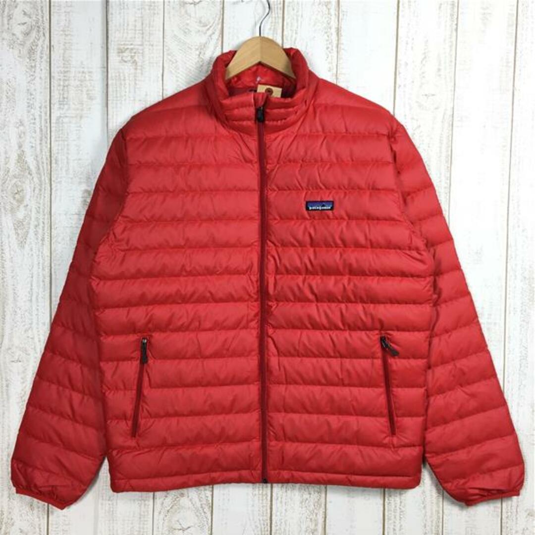 MENs M  パタゴニア 2011 ダウン セーター DOWN SWEATER 800FP ダウン ジャケット 生産終了モデル 入手困難 PATAGONIA 84673 RDS Red Delicious レッド系55cm着丈