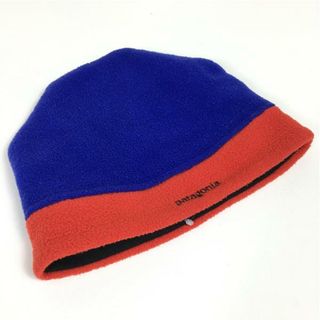 パタゴニア(patagonia)のL  パタゴニア 2000 シンチラ アルパイン ハット Synchilla Alpine Hat フリース ビーニー アメリカ製 ニューコバルト×ファイヤー 生産終了モデル 希少カラー 入手困難 PATAGONIA 28937 New Cobalt / Fire ブルー系(その他)