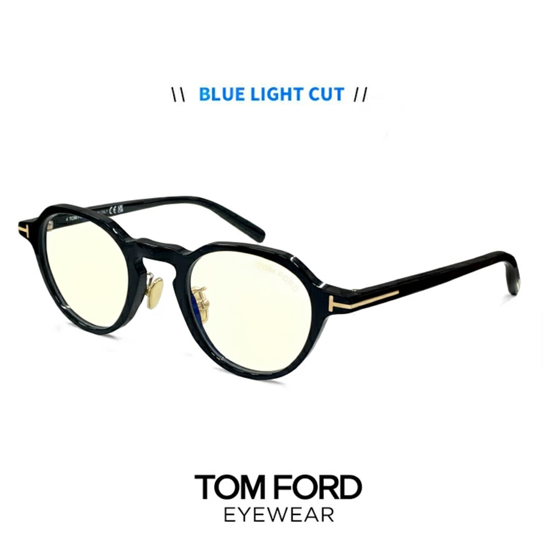 ブルーブロックレンズ生産国TOM FORD　TF5747-D-B 052　メガネ ブルーライトカット