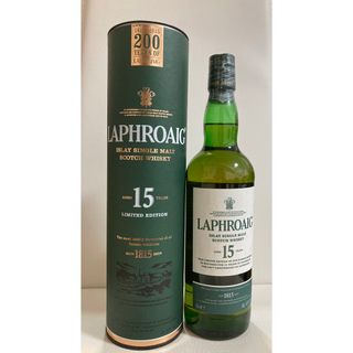 ラフロイグ　15年　200周年記念ボトル(ウイスキー)