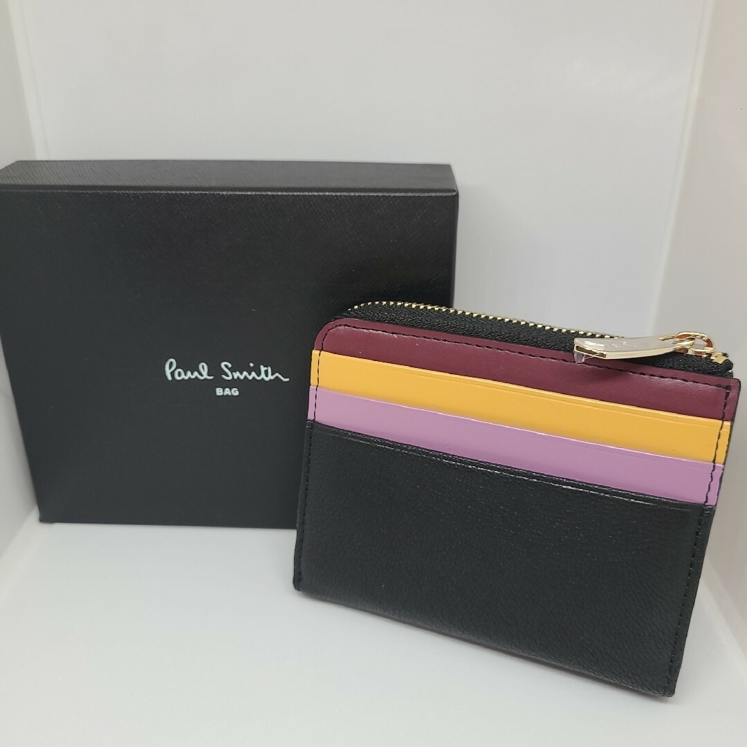 Paul Smith(ポールスミス)の新品未使用☆ポールスミス　L字ファスナー財布　ブラック メンズのファッション小物(折り財布)の商品写真