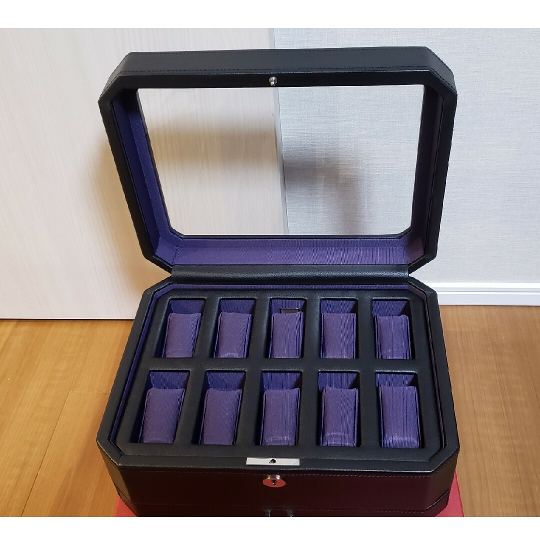 Wolf 10 Watch box ウルフ 10 ウォッチ ボックス ウィンザー メンズの時計(腕時計(アナログ))の商品写真