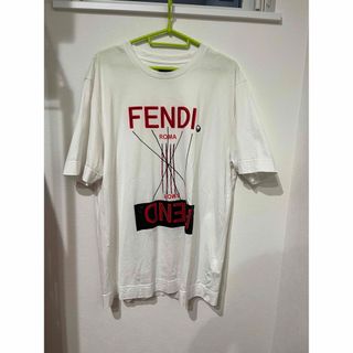 FENDI フェンディ Tシャツ・カットソー XS ベージュx黄x黒等(総柄)